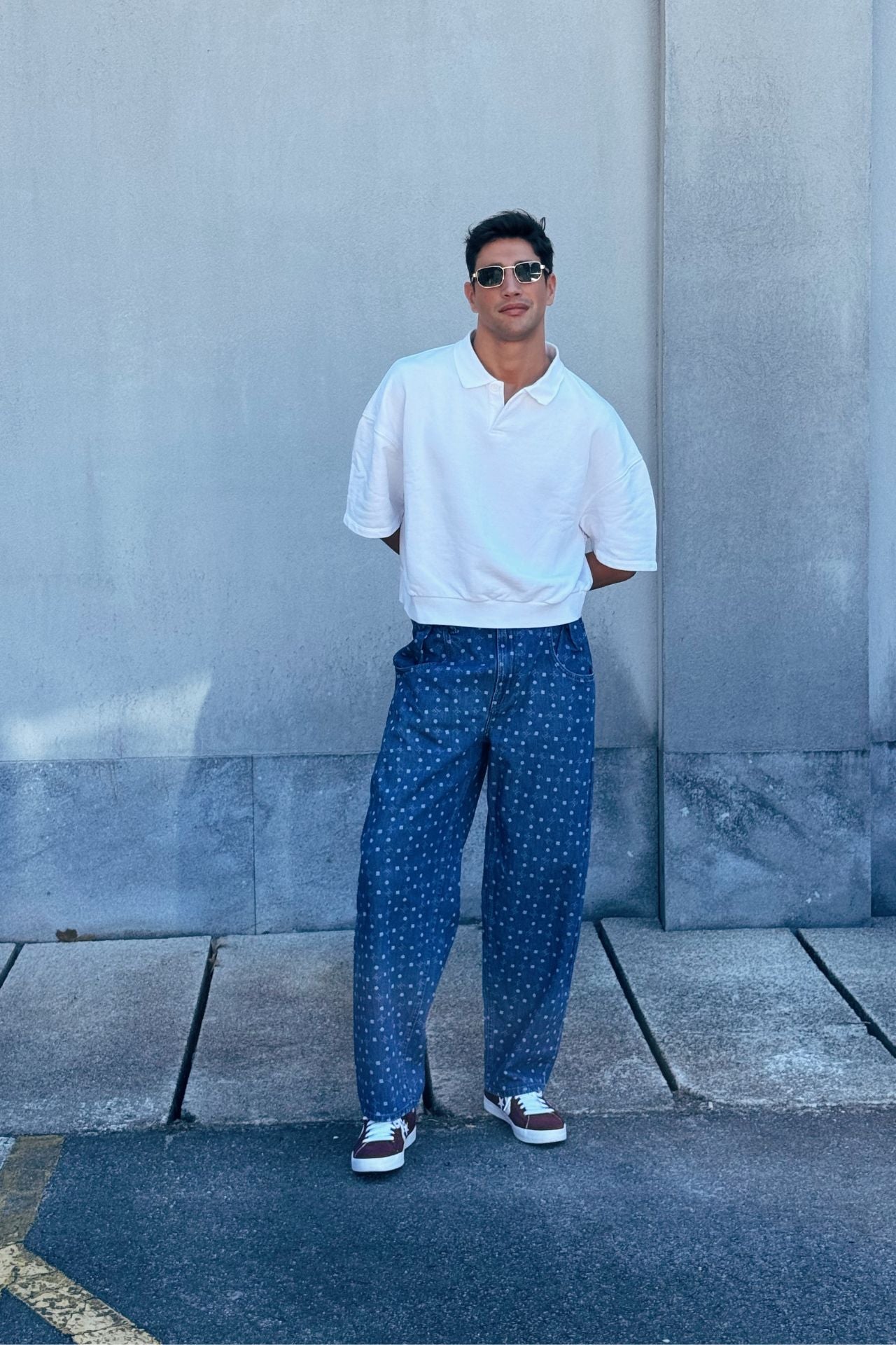 Jeans Flex One monograma - UNISEXO