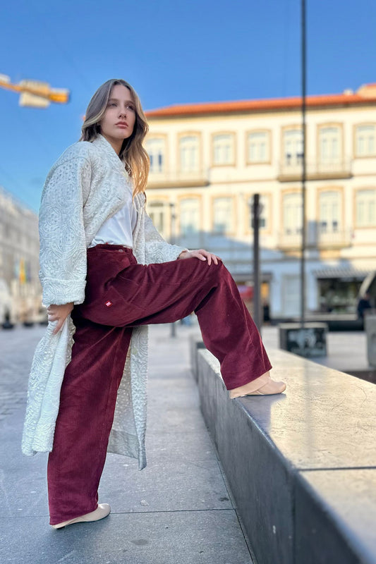 Calças Flex One Bombazina  100% algodão