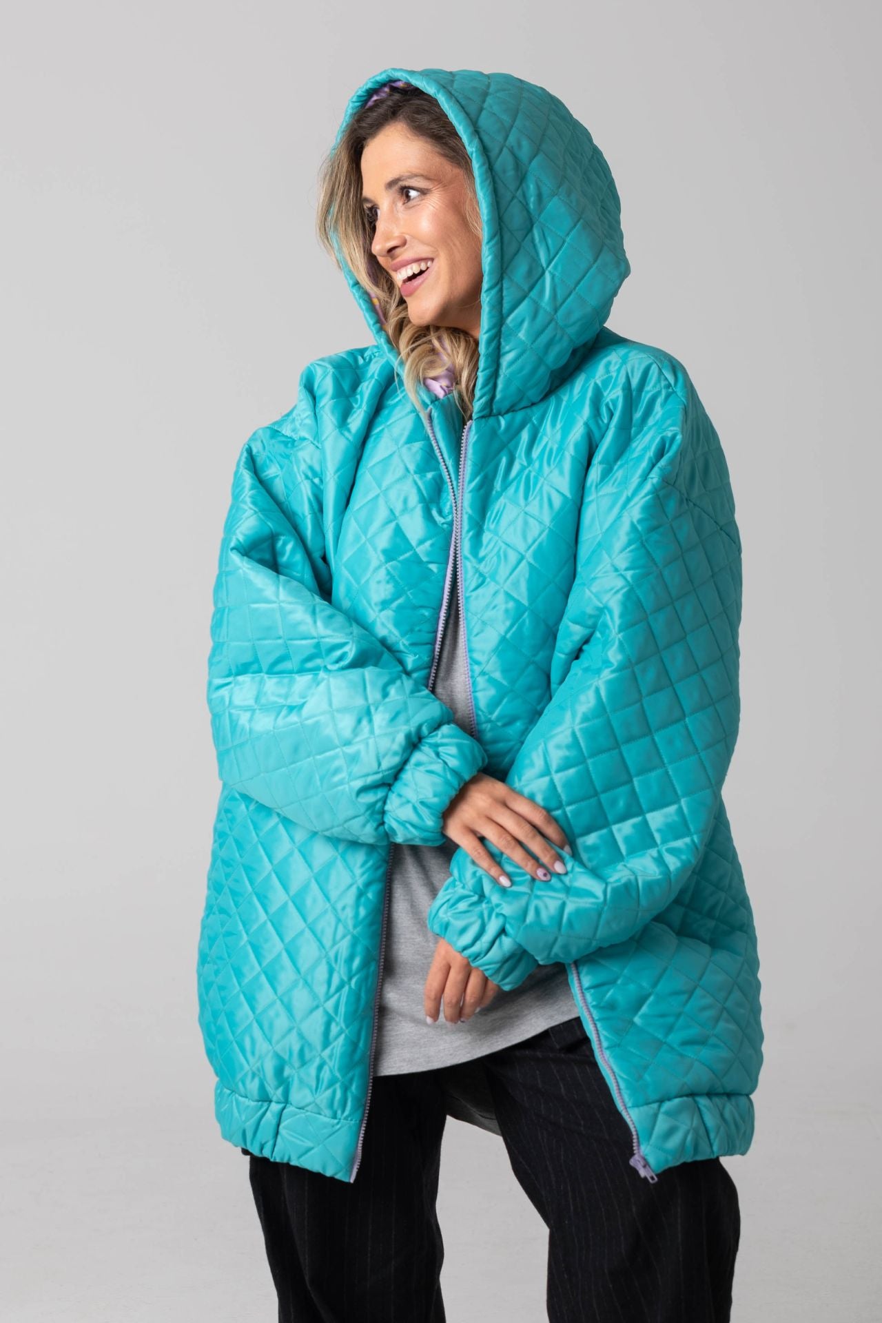 Oversized Padded Bomber with Hood LIMITED EDITION