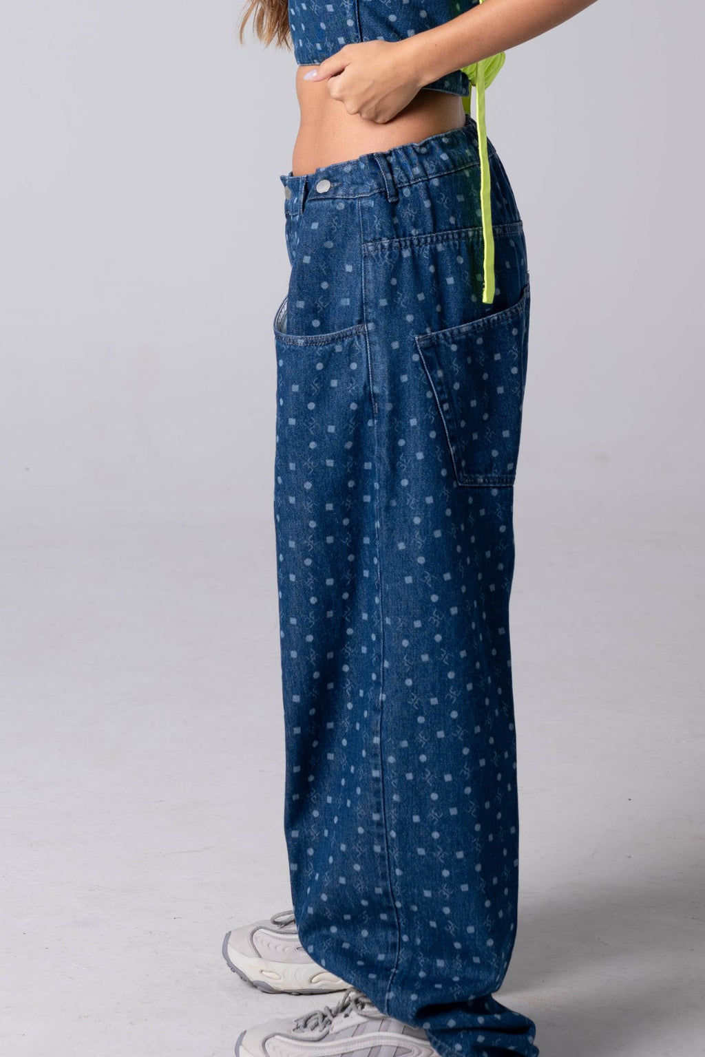 Jeans Flex One monograma - UNISEXO