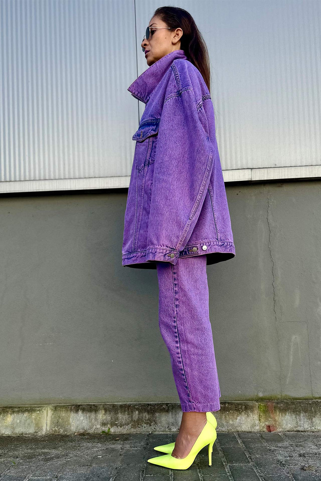 Blusão de Ganga muito oversized