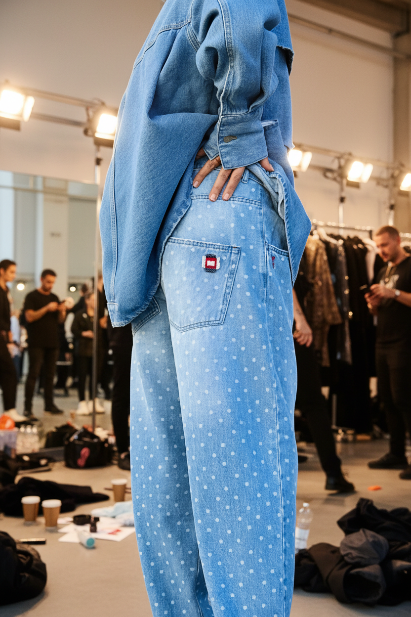 Set Denim — Backstage Milão
